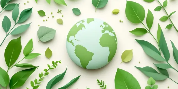 Illustratie van klimaatverandering