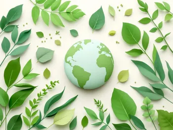 Illustratie van klimaatverandering