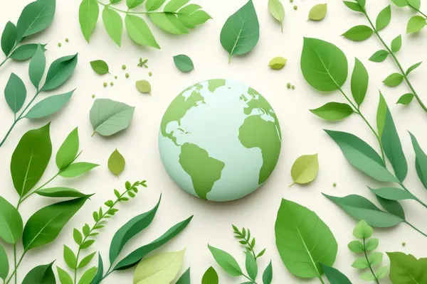 Illustratie van klimaatverandering